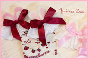 Bunny Ear Lace Flounce Stockings Cuffs / Wristcuffs