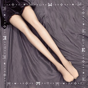 Harajuku Bowknots Hallow Punk Lolita Tights