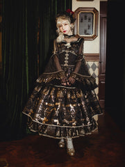 Dark Night Cross Gothic One Piece