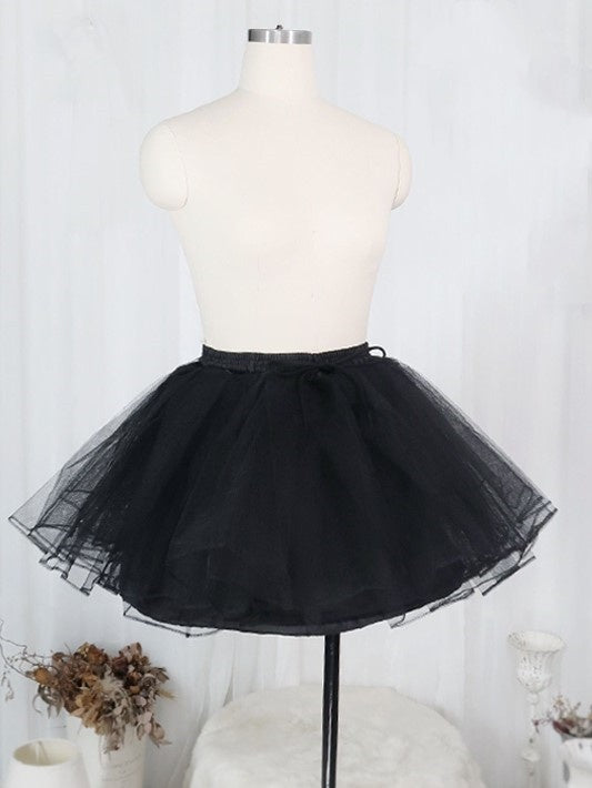 In Stock 35cm Length Short Tulle Lolita Petticoat